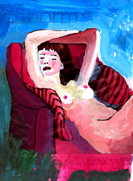1984_art_actrice dnude_magazine peint_ssel